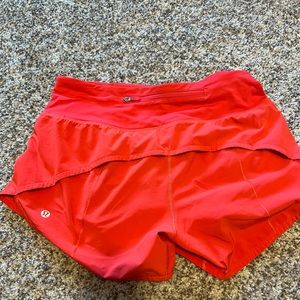 Lululemon Speed Shorts 4”
